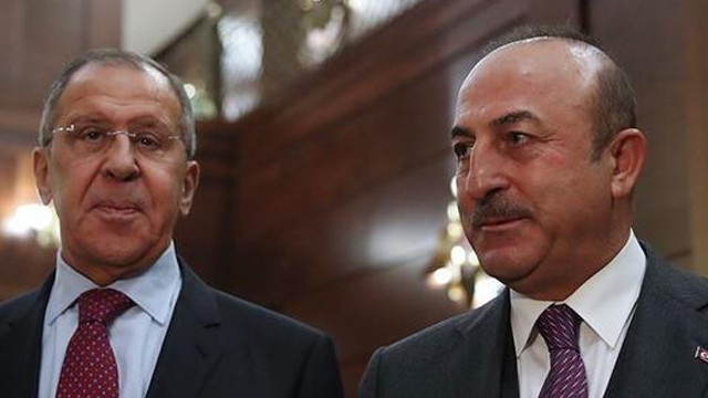 Dışişleri Bakanı Çavuşoğlu, Rus mevkidaşı ile görüştü