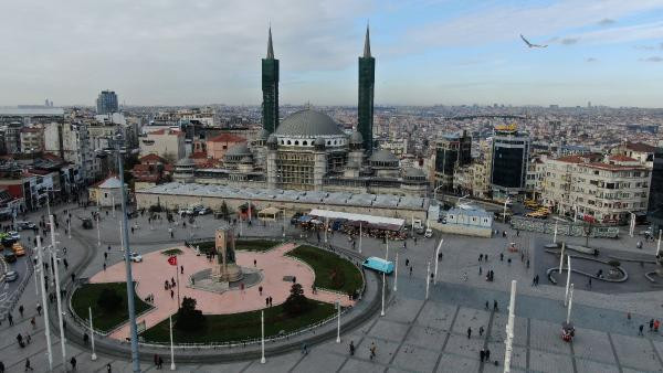 Yüzde 90'ı tamam! Taksim Camisi böyle görüntülendi - Resim: 2