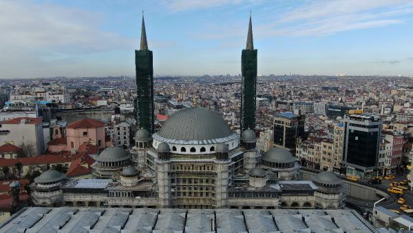 Yüzde 90'ı tamam! Taksim Camisi böyle görüntülendi - Resim: 3