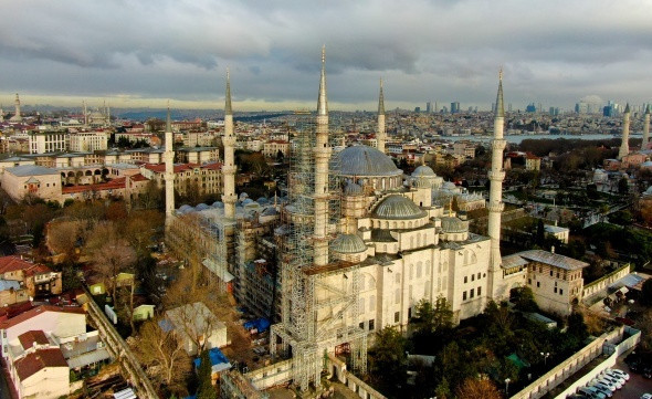 Sultanahmet Camisi'nin restorasyonu yüzde 30'u geçti - Resim: 2