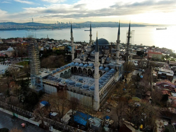 Sultanahmet Camisi'nin restorasyonu yüzde 30'u geçti - Resim: 4