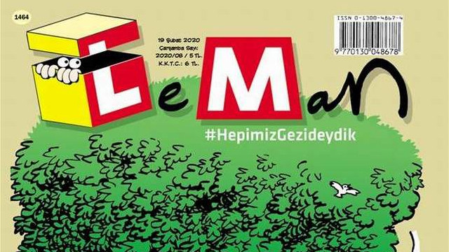 LeMan'dan Gezi kapağı: #HepimizGezideydik