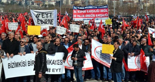 Erdoğan'a EYT'lilerle ilgili yeni sistem önerisi