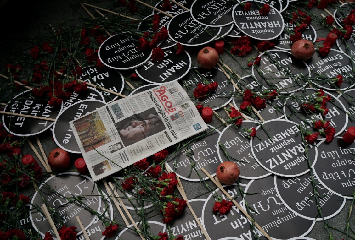Dink davası: ''Bayraklı fotoğraf çekin demedim''