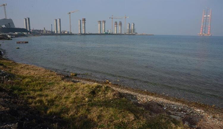 1915 Çanakkale Köprüsü'nün kulelerinin yarısı tamamlandı