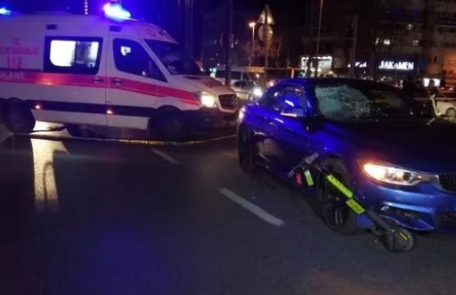 Kiralık elektrikli scooter kazası ölümle bitti
