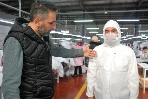 Korona virüsü için özel ürettiler