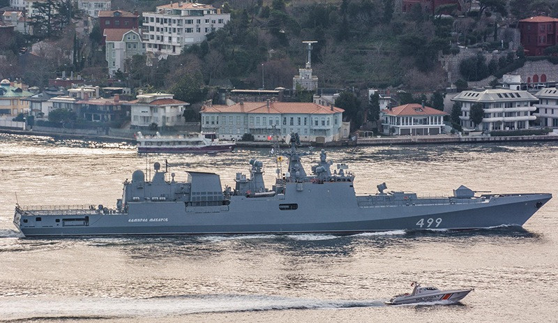 Rusya Savas Gemileri Istanbul Bogazi Ndan Gecti Guncel