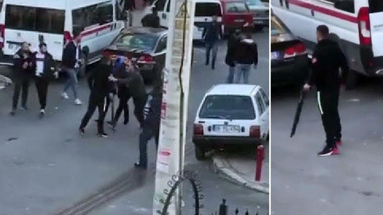 İzmir'de sokak ortasında terör estirdiler!