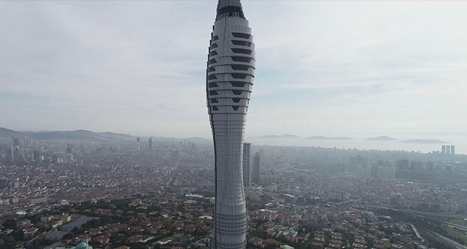 İstanbul'da 365 metrelik bir dev! Son hali böyle görüntülendi