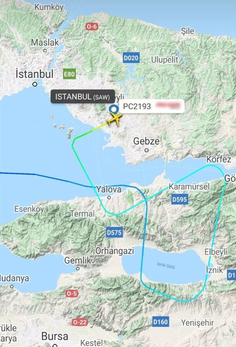 Kaza yapan uçağın radar ekran görüntüleri ortaya çıktı