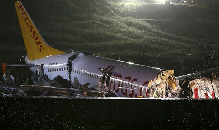 Pegasus'tan uçak kazası açıklaması