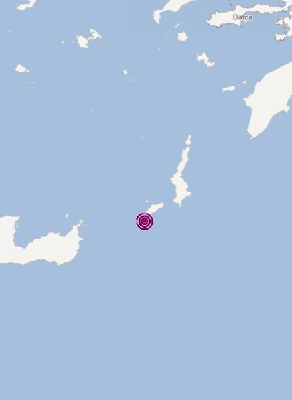 Akdeniz'de 4.5 büyüklüğünde deprem - Resim : 1