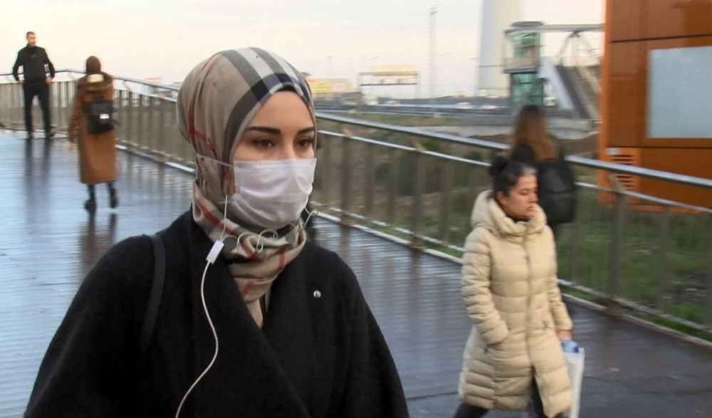 Koronavirüs vakasının ardından İstanbul'da dikkat çeken görüntüler