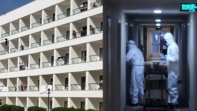 KKTC'de karantina otelindeki Türk rehberler, son durumu anlattı