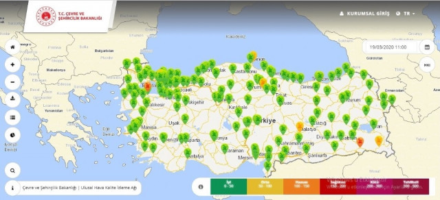 Vatandaş eve kapandı, hava temizlendi - Resim : 2