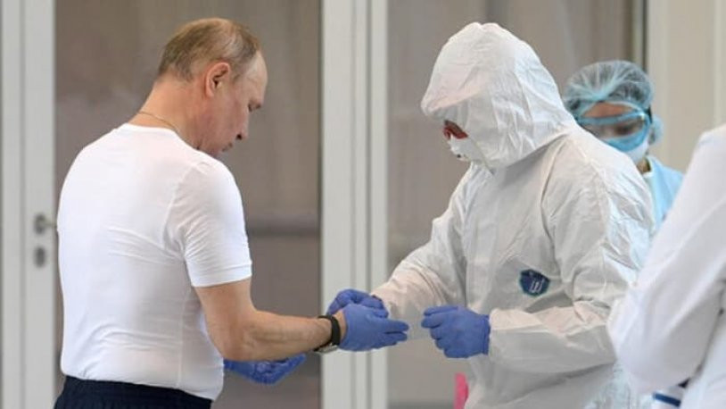 Putin'den orduya koronavirüsle mücadele talimatı