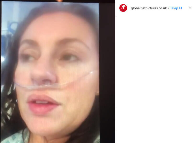 Koronavirüse yakalanan kadının videosu olay olmuştu! İşte son hali