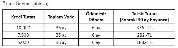 Aylık 5 bin liranın altında geliri olanlara kredi desteği - Resim : 1