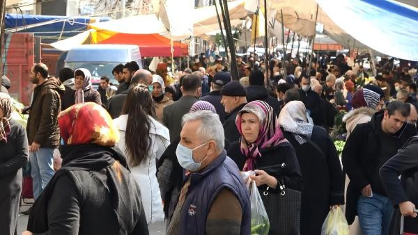 İstanbul'da semt pazarında ürküten görüntü