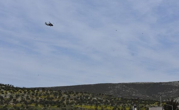 Suriye sınırında helikopterler havalandı!