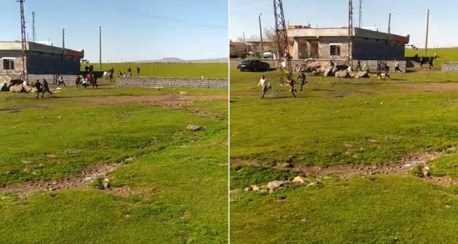Çocukların jandarma korkusu kamerada