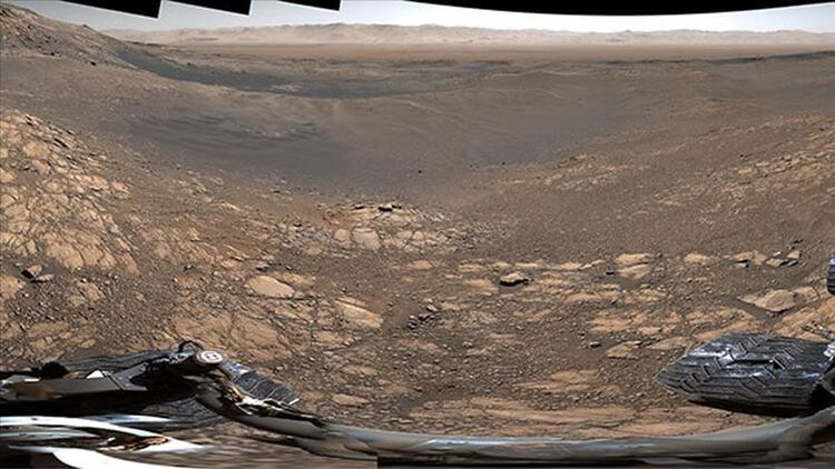 NASA'nın Mars'tan paylaştığı bu görüntüler olay yarattı