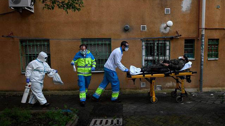 Korkunç bilanço ! Avrupa'da koronavirüsten ölenlerin sayısı giderek artıyor