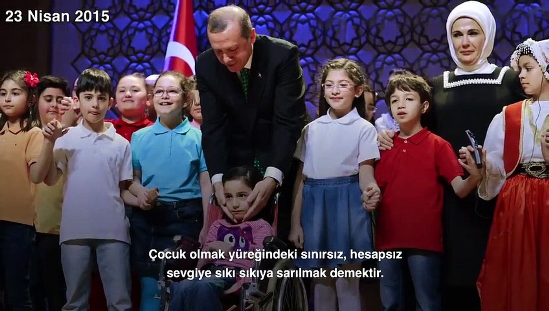 Erdoğan 23 Nisan'ı Twitter'dan kutladı! İşte o paylaşım