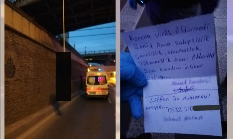 İstanbul'da dehşete düşüren intihar! İntihar mektubu ortaya çıktı