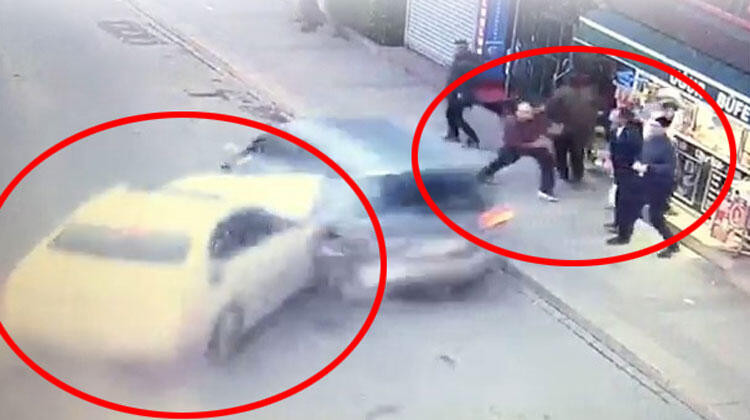 İstanbul'da makas dehşeti! 1 kişinin öldüğü kaza kamerada