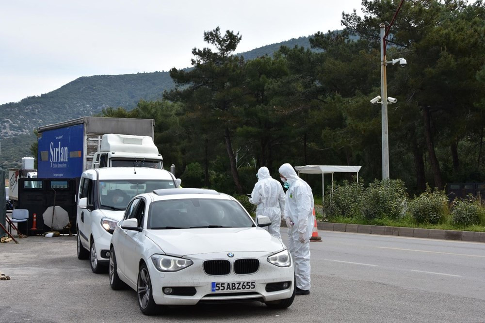 Bodrum'a 25 günde 125 bin araç giriş yaptı !