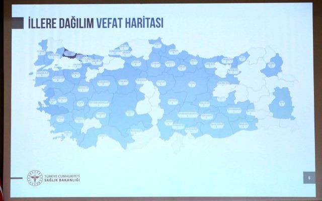 Hangi ilde kaç koronavirüs ölümü var ? İşte il il tam liste