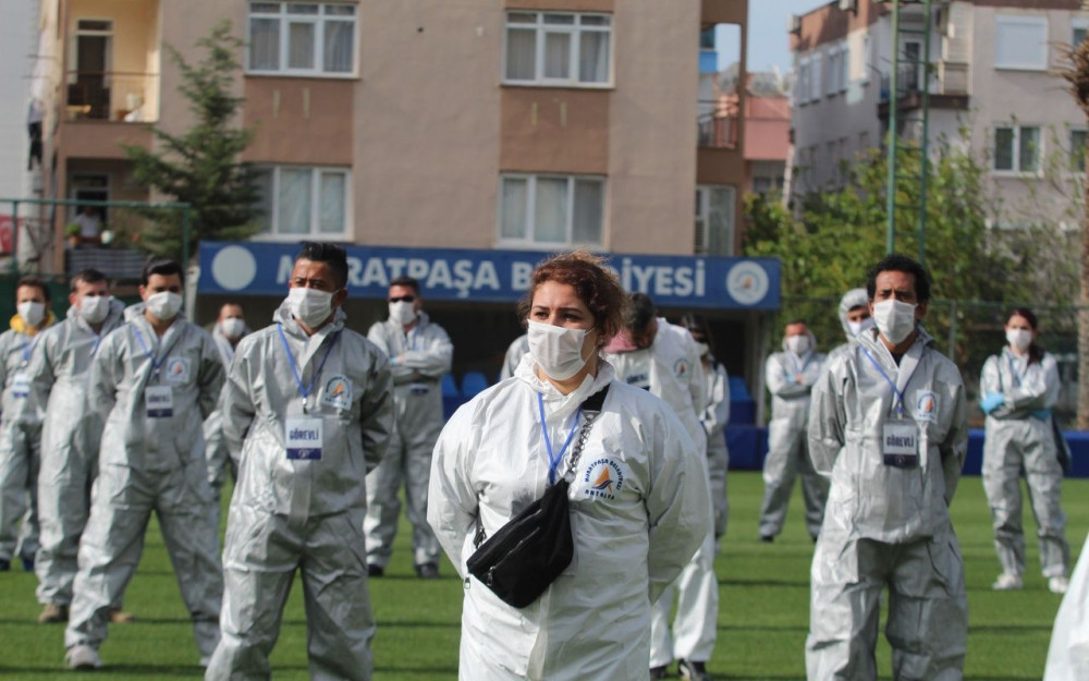 Antalya'da koronavirüs ordusu kuruldu