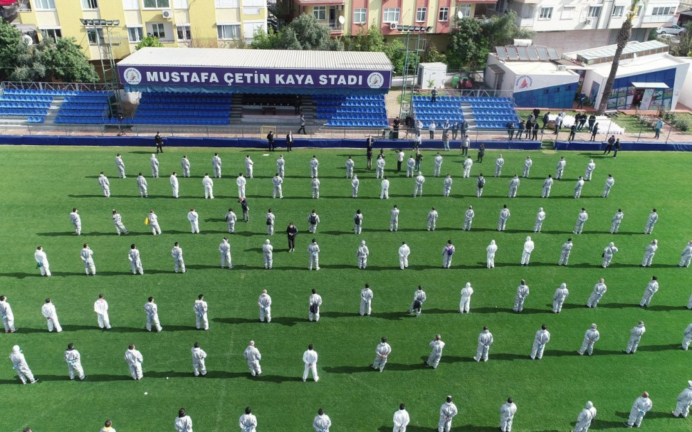 Antalya'da koronavirüs ordusu kuruldu