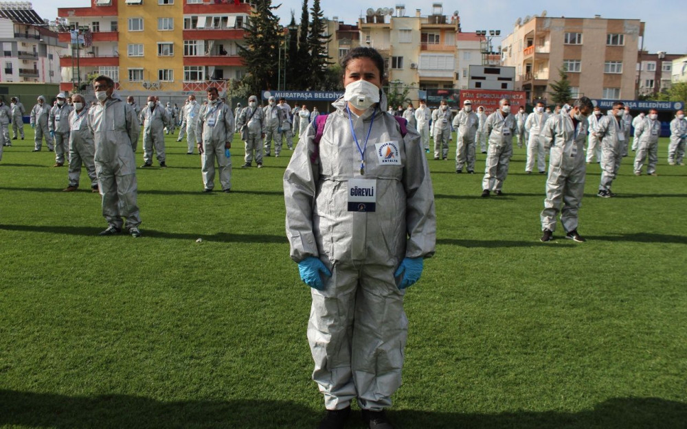 Antalya'da koronavirüs ordusu kuruldu