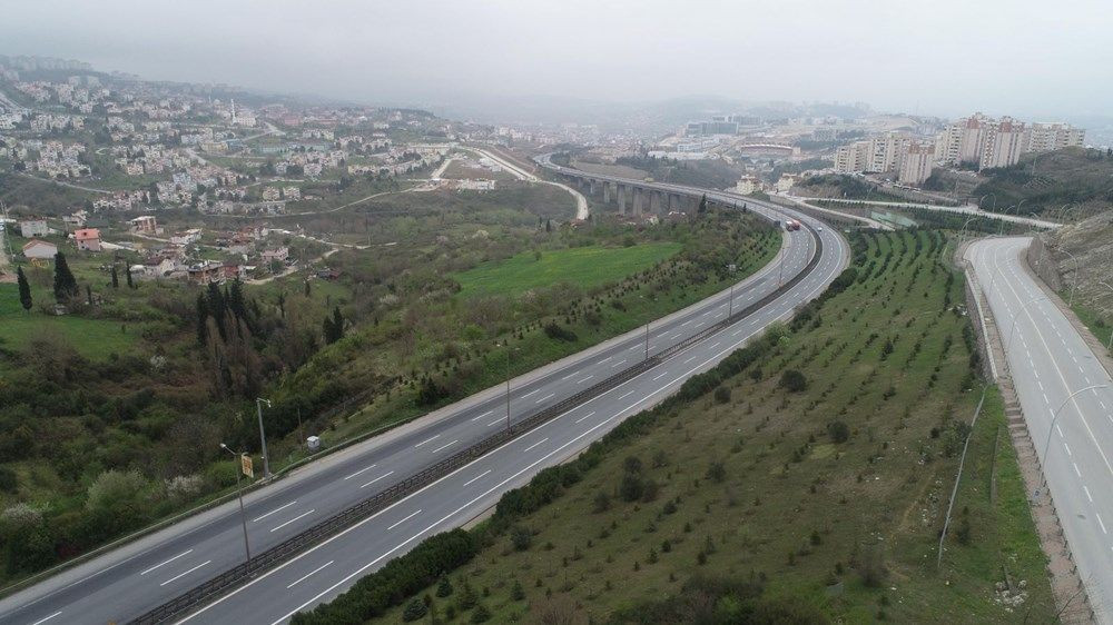 TEM yolu Kocaeli geçişinde tarihi sessizlik
