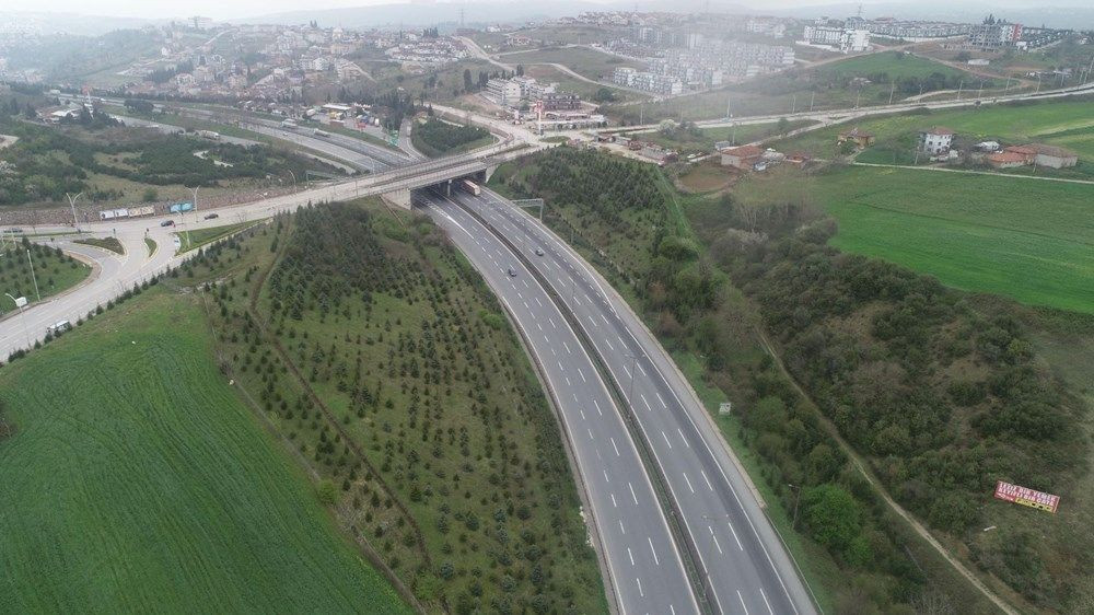 TEM yolu Kocaeli geçişinde tarihi sessizlik