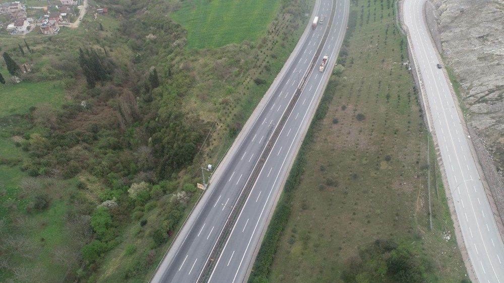 TEM yolu Kocaeli geçişinde tarihi sessizlik
