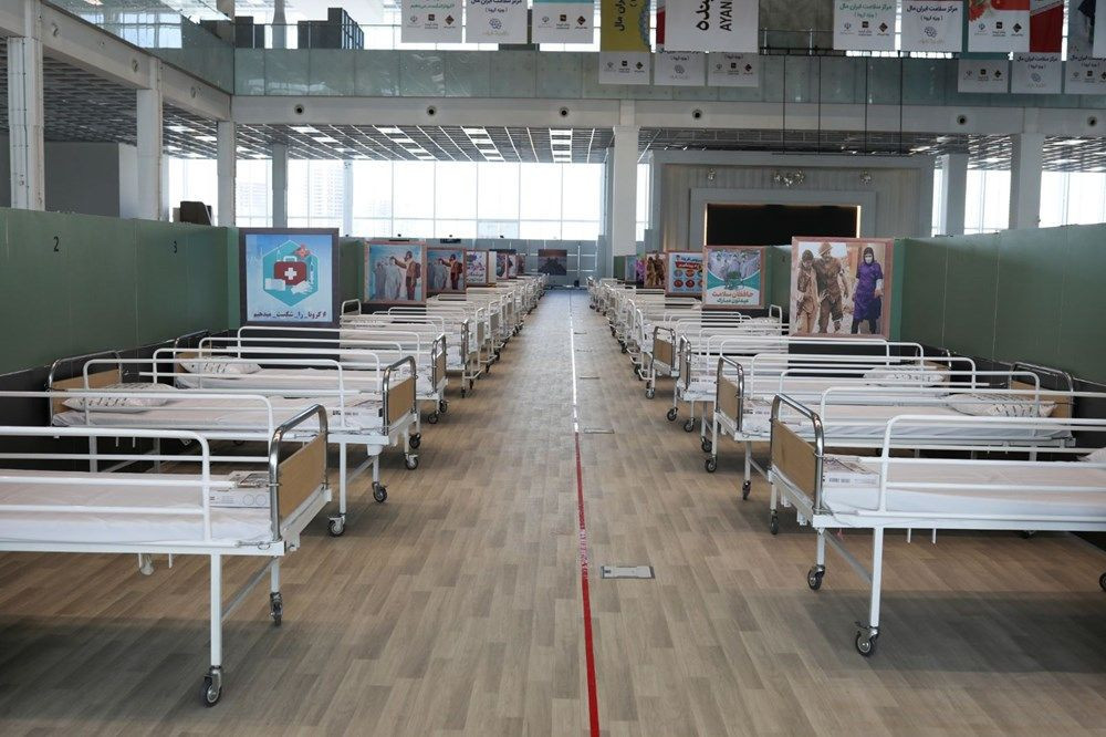 Dev alışveriş merkezi 3 bin yataklı hastaneye dönüştürüldü