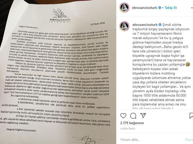 Ebru Şancı sosyal medyadan ifşa etti!