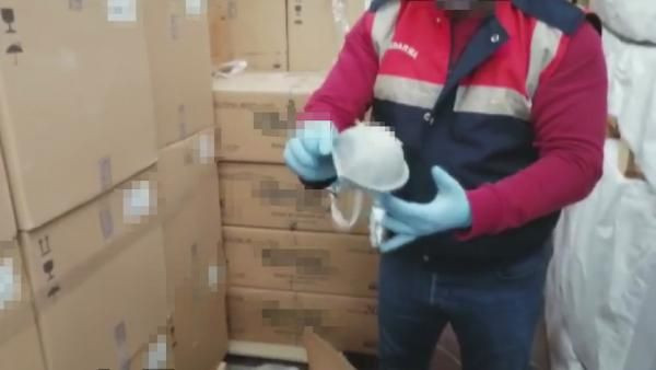 İstanbul'da milyonluk filtreli maske operasyonu