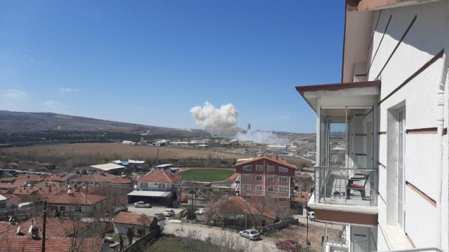 Ankara'da Roketsan fabrikasında patlama! Yaralılar var - Resim : 1
