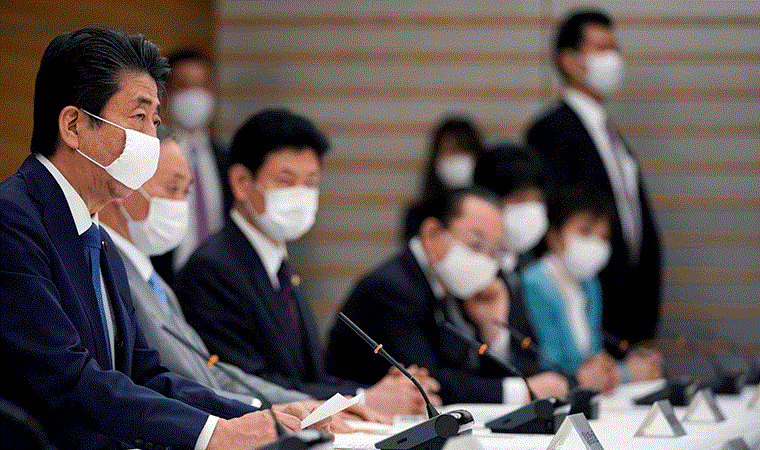 Japonya koronavirüs için 1 trilyon dolarlık destek ayırdı