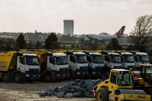 İstanbul'daki hastane çalışmaları böyle görüntülendi