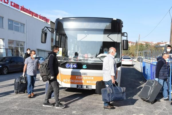 Türk işçiler ve iş adamları karantinaya alındı