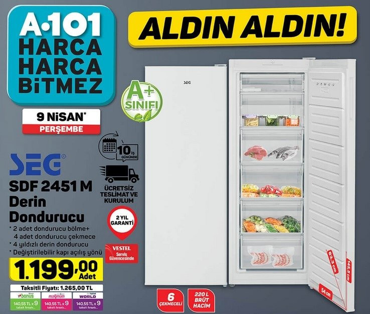 A101 9 Nisan 2020 aktüel ürünler kataloğu
