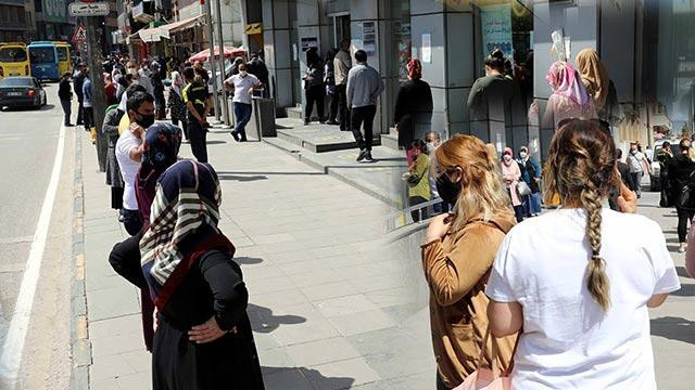 Gaziantep'te halk koronavirüse aldırmadan sokaklara döküldü!