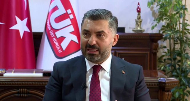 RTÜK Başkanı Şahin'den ikinci Sevda Noyan açıklaması