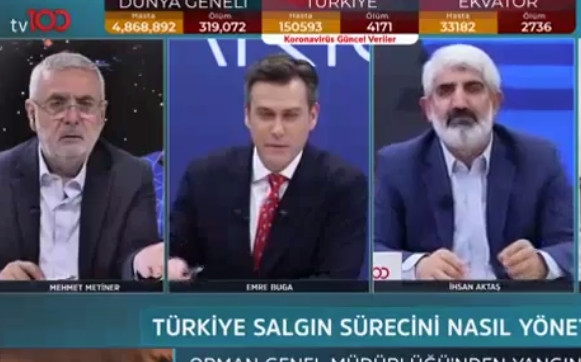 AK Partili Mehmet Metiner: ''Ben de Halk TV izliyorum''